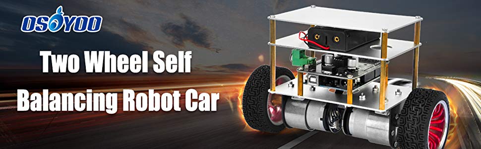 OSOYOO Two Wheel Balancing Robot Car