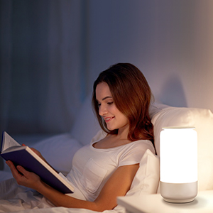 smart table lamp for bedside reading
