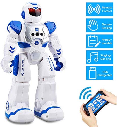 Remote Control Robot Toys For Kids Smart Gesture & RC Rechargeable Programmable