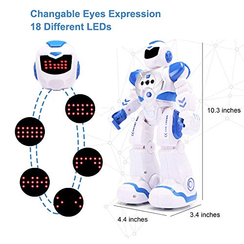 Beiwo RC Robot for Kids, Programmable Intelligent Robot Toys with