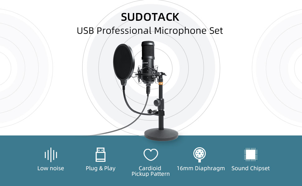 Sudotack ST-820 USB Professional Microphone