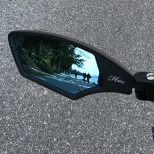 Hafny Anti-glare Blue Bike Mirror, Rearview Mirror, Cycle Mirror, Bicycle Mirror