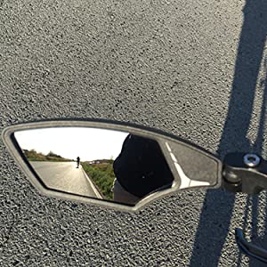 Hafny Handlebar Bike Mirror HF-MR095, Bicycle Mirror, Rearview Mirror, Cycle Mirror