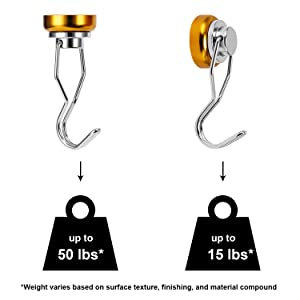 carabiner magnetic hooks