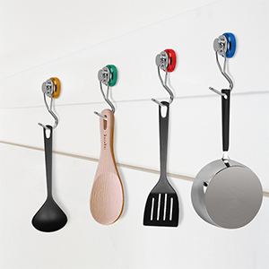 Magnetic hook is great choice for hanging small things inHome, Kitchen, Refrigerator, Store, Office