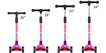 4 level adjustable height suitable for 3 4 5 6 7 8 9 10 years old